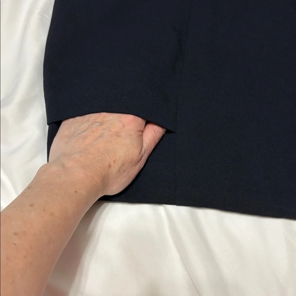 Chanel Uniform Navy Skirt